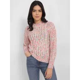 Allen Solly Multicolor Self Design Sweater-picture-17