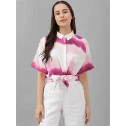 Allen Solly Multicolor Tie - Dye Shirt-picture-26