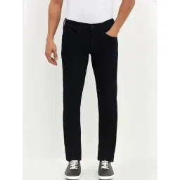 Allen Solly Navy Cotton Slim Fit Jeans-picture-47