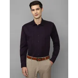 Allen Solly Navy Cotton Slim Fit Striped Shirt-picture-24