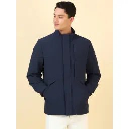 Allen Solly Navy Regular Fit Jacket-picture-29