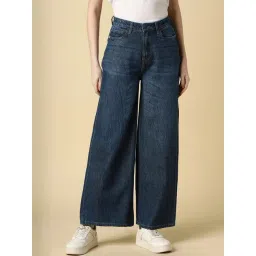 Allen Solly Navy Regular Fit Jeans-picture-33