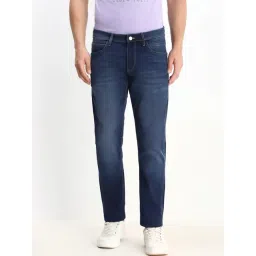 Allen Solly Navy Slim Fit Jeans-picture-33