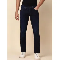 Allen Solly Navy Slim Fit Jeans-picture-14