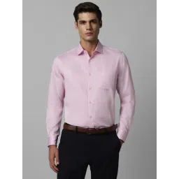 Allen Solly Pink Cotton Slim Fit Shirt-picture-33