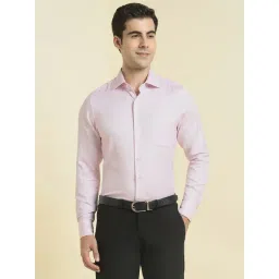 Allen Solly Pink Cotton Slim Fit Shirt-picture-17