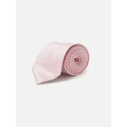 Allen Solly Pink Embroidered Formal Tie-picture-35