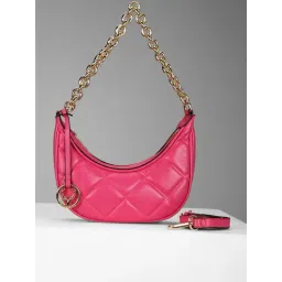 Allen Solly Pink Hobo Handbag-picture-29