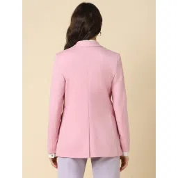 Allen Solly Pink Regular Fit Blazer image 2