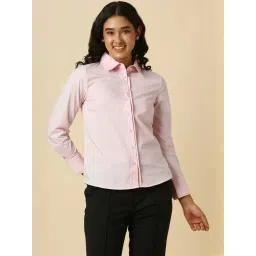 Allen Solly Pink Regular Fit Shirt-picture-32