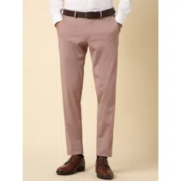Allen Solly Pink Slim Fit Trousers-picture-47