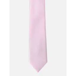 Allen Solly Pink Solid Tie image 3