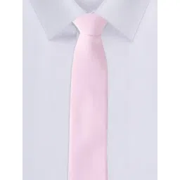 Allen Solly Pink Solid Tie image 2