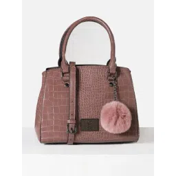 Allen Solly Pink Textured Free Size Handbag-picture-42