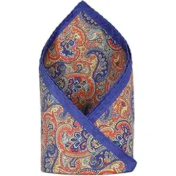allen solly Polyester Men Multi Party Formal Pocket Square, Multicolor,Free Size-picture-14