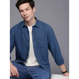 Allen Solly Pure Cotton Custom Slim Fit Casual Shirt-picture-24