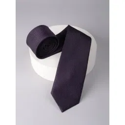 Allen Solly Purple Embroidered Tie-picture-29