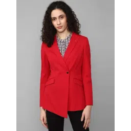 Allen Solly Red Regular Fit Blazer-picture-44