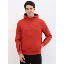 Allen Solly Red Regular fit Solid Jackets-picture-15