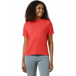 Allen Solly Red Regular Fit T-Shirt-picture-17