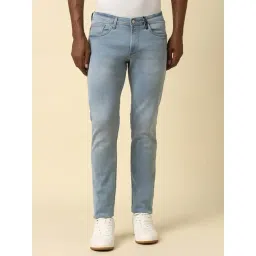 Allen Solly Sky Blue Skinny Fit Jeans-picture-44