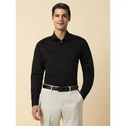 Allen Solly Slim Fit Geometric Printed Cotton Formal Shirt-picture-12