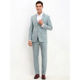 Allen Solly Slim-Fit Single-Breasted 3-Piece Formal Suit-picture-12