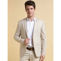 Allen Solly Slim-Fit Single Breasted Blazer-picture-30
