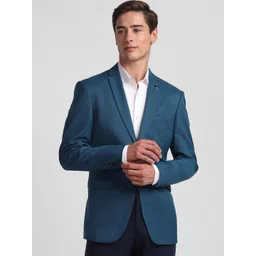 Allen Solly Slim-Fit Single-Breasted Formal Blazer-picture-34