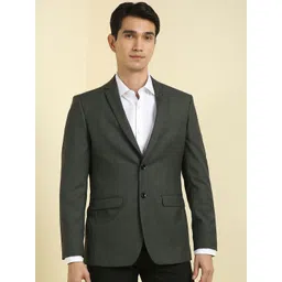 Allen Solly Slim-Fit Single-Breasted Formal Blazer-picture-39