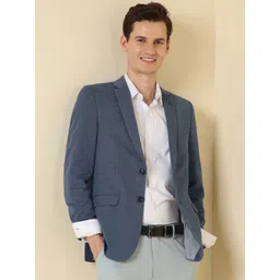 Allen Solly Slim-Fit Single Breasted Formal Blazer-picture-37