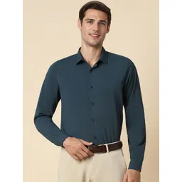 Allen Solly Slim Fit Spread Collar Formal Shirt-picture-32