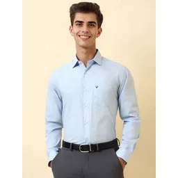 Allen Solly Spread Collar Slim Fit Formal Shirt-picture-21