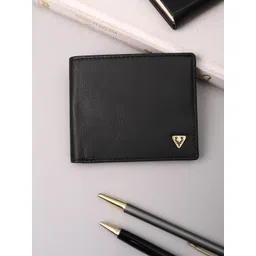 Allen Solly Textured Leather Two Fold Wallet-image-10