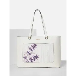 Allen Solly White Floral Tote-picture-28