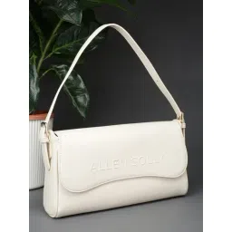Allen Solly White Logo Shoulder Handbag-picture-32