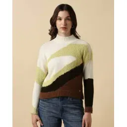 allen solly Women High-Neck Slip-On Pullover-picture-25