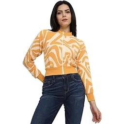 Allen Solly Women Polyester Blend Round Neck Sweatshirt-picture-36