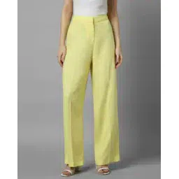 allen solly Women Regular Fit Flat-Front Trousers-picture-25