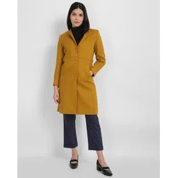 allen solly Women Regular Fit Peacoat wih Notched Lapel-picture-50