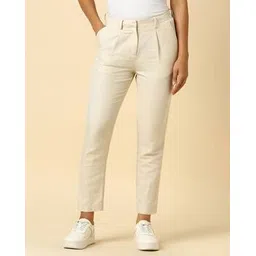 allen solly Women Regular Fit Pleated Chinos-picture-16