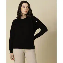 allen solly Women Round-Neck Pullover-picture-17