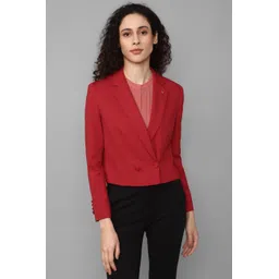 allen solly Women Solid Single Breasted Casual Blazer-picture-36