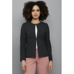 allen solly Women Solid Single Breasted Casual Blazer-picture-16