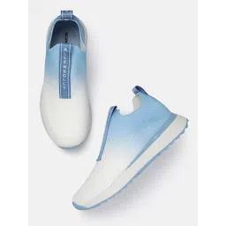 Allen Solly Women Woven Design Slip-On Sneakers-image-14