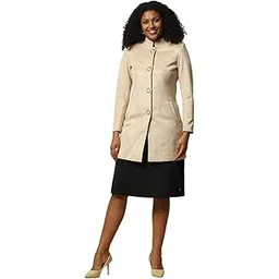allen solly Women's A-Line Coat-picture-12