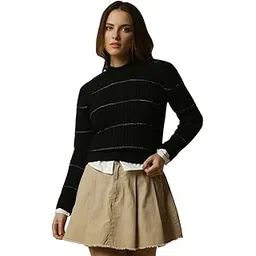 allen solly Women's Acrylic Blend Casual Sweater-picture-21