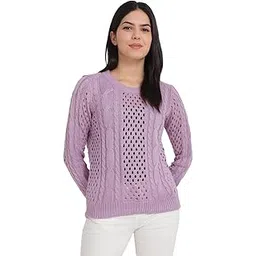 allen solly Women's Acrylic Casual Sweater-picture-28