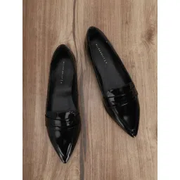 Allen Solly Women's Black Loafers-picture-10