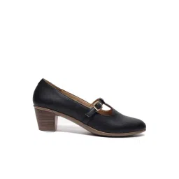 Allen Solly Women's Black Mary Jane Shoes-picture-33
